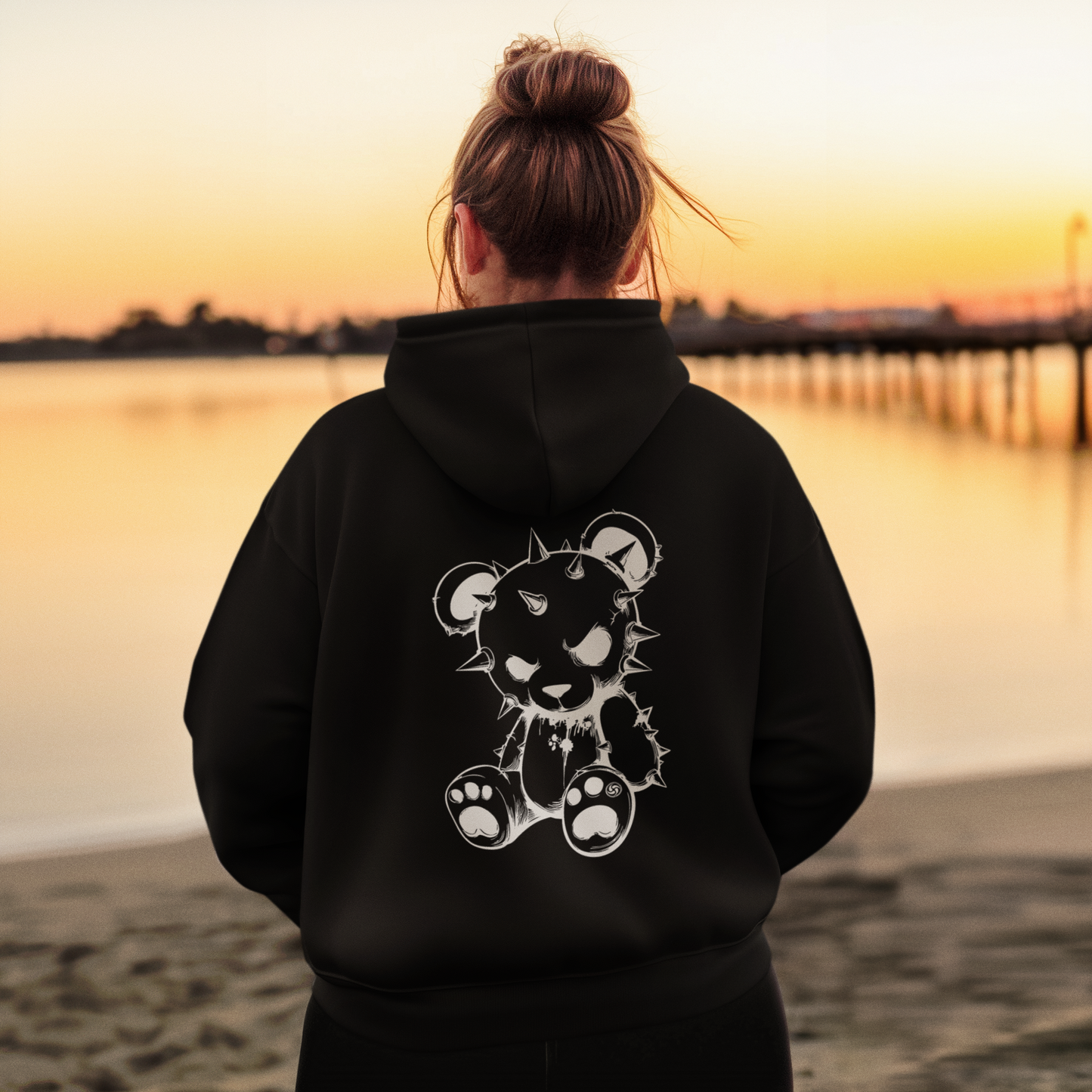 TEDDY SPIKES EXTRA-HEAVYWEIGHT HOODIE