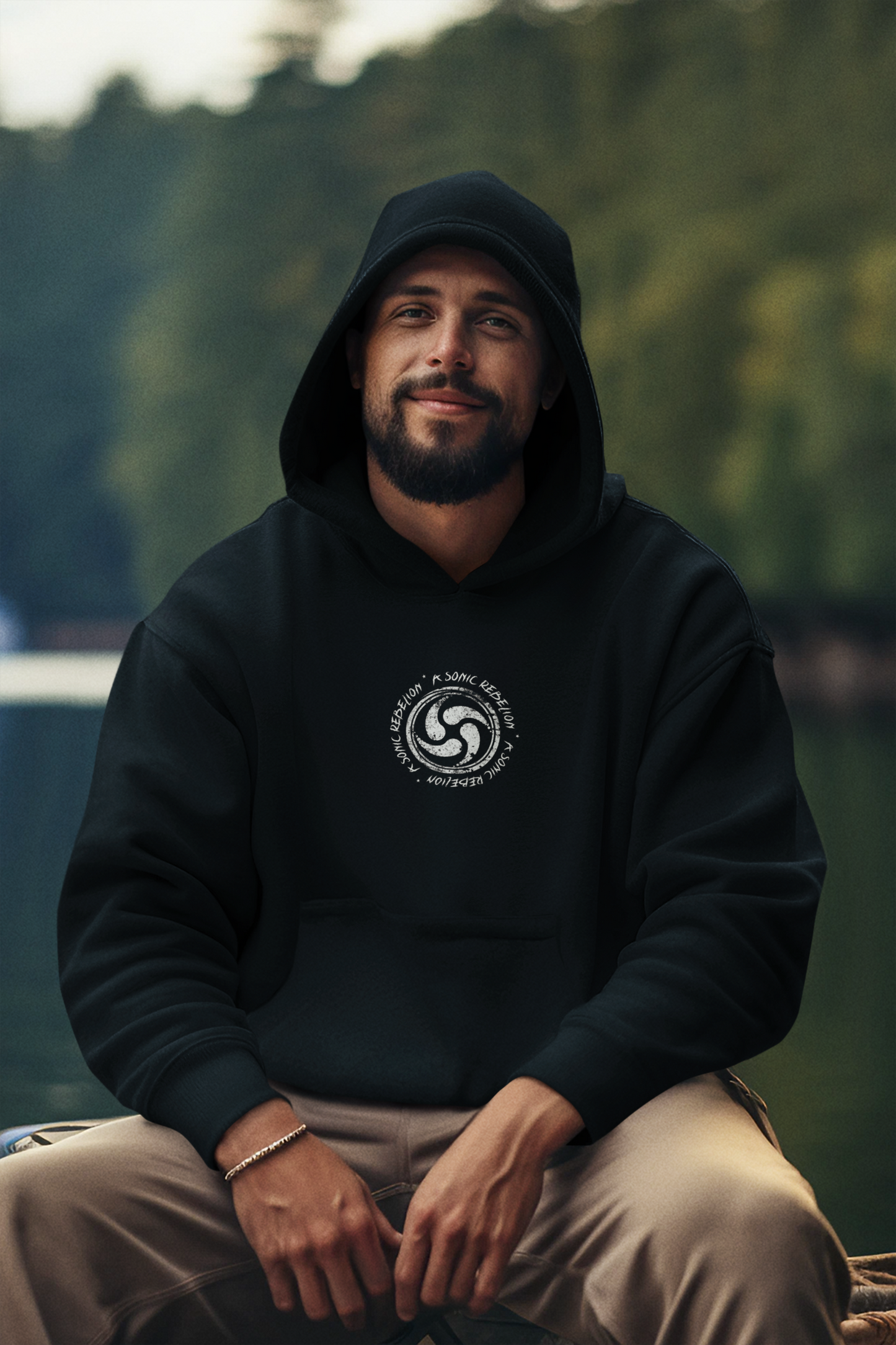 SONIC SKULLS EXTRA-HEAVYWEIGHT HOODIE