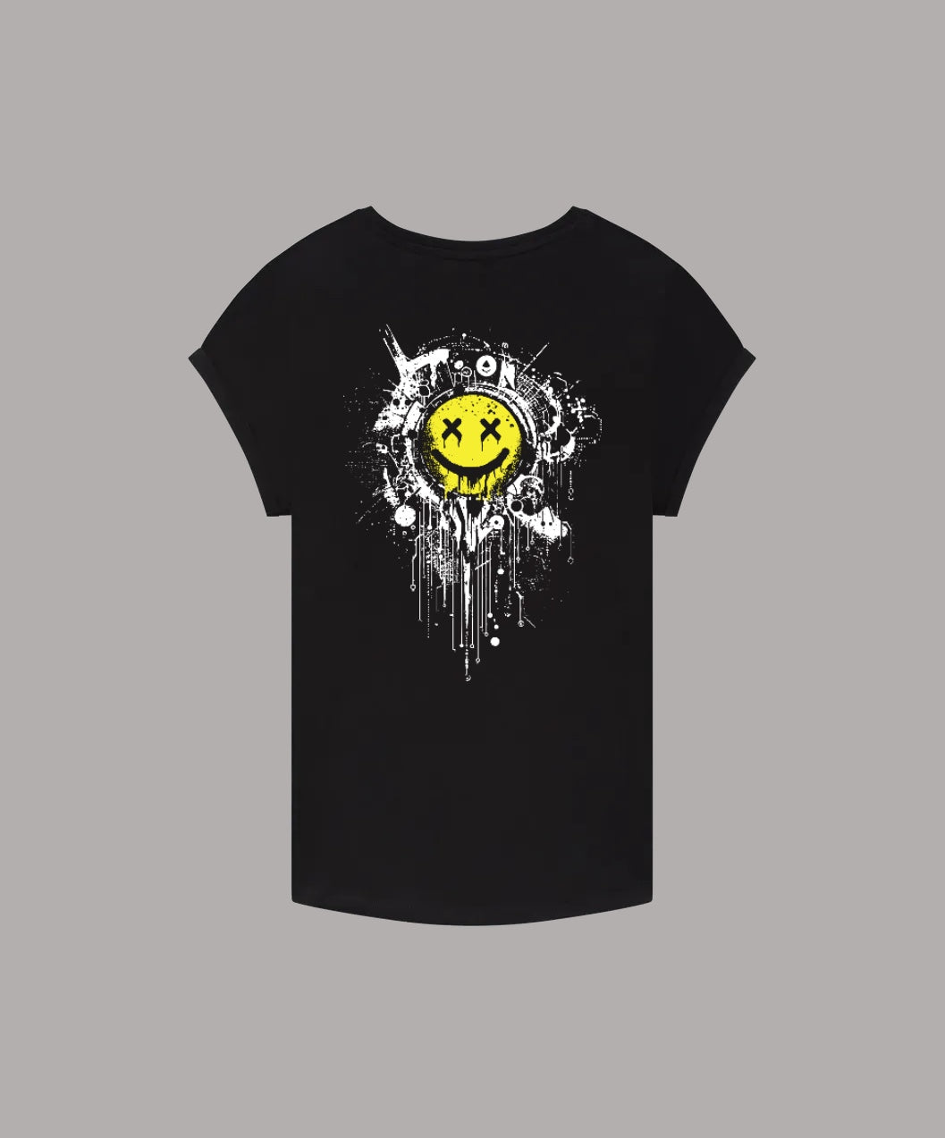 SMILEY SHANKA WOMENS ROLLED SLEEVE