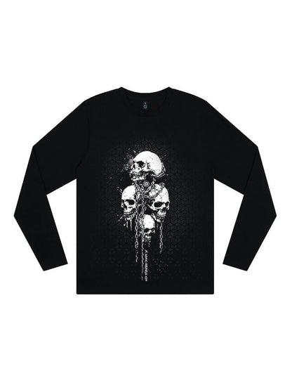 SONIC SKULLS UNISEX LONG SLEEVE TEE
