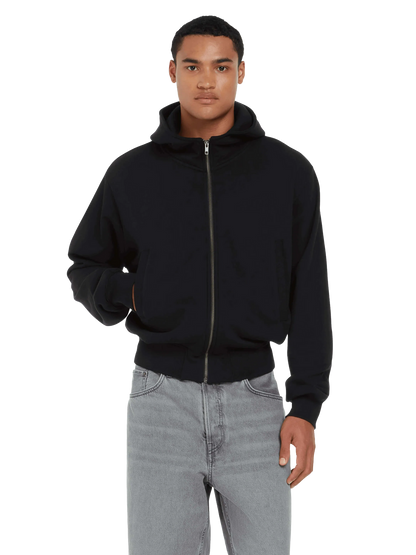 SMILEY SHANKA BOMBER JACKET HOODIE