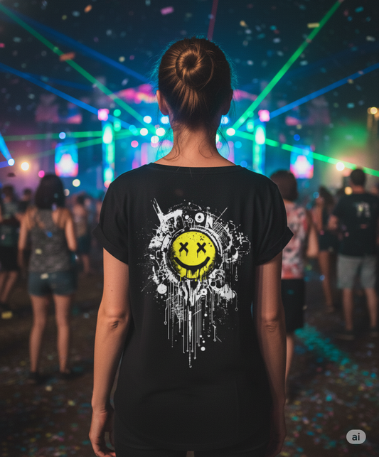 SMILEY SHANKA WOMENS ROLLED SLEEVE