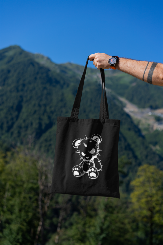 TEDDY SPIKES TOTE BAG