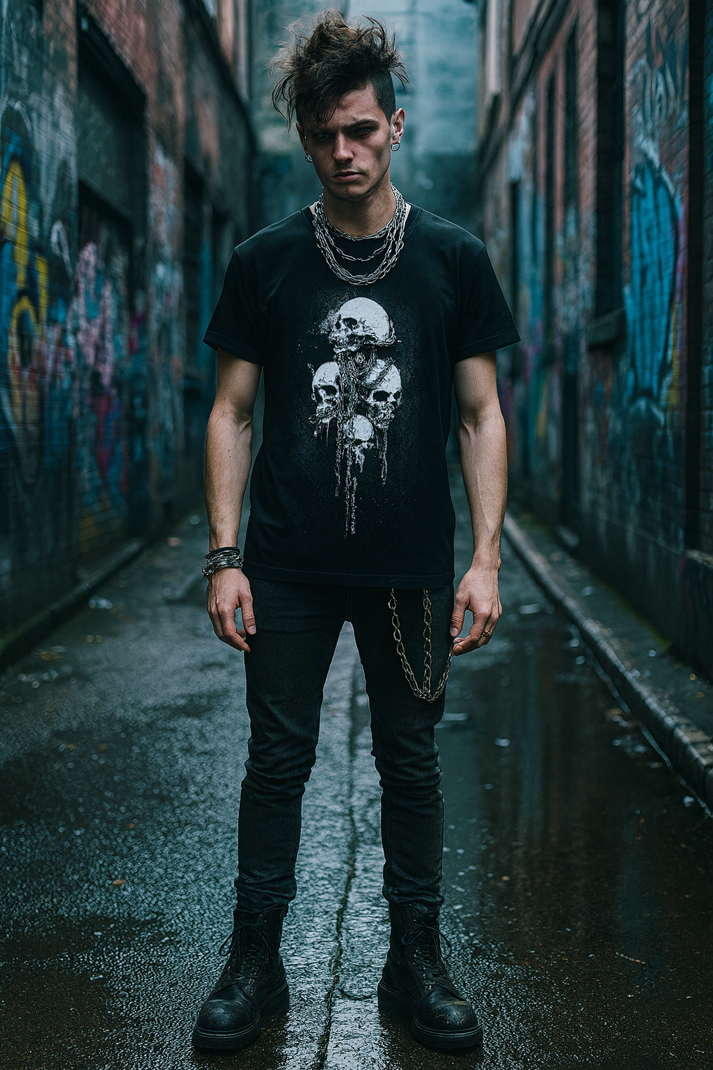 SONIC SKULLS UNISEX T-SHIRT